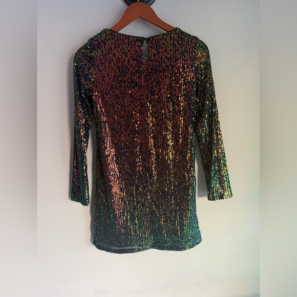 Art Class Multicolor Sequin dress - Picture 3 of 3